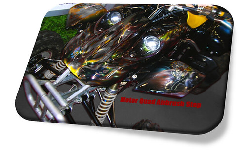 Airbrush Tutorial - Step by Step Quad Motard