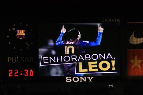 Lionel Messi scores Goal 233 for Barça