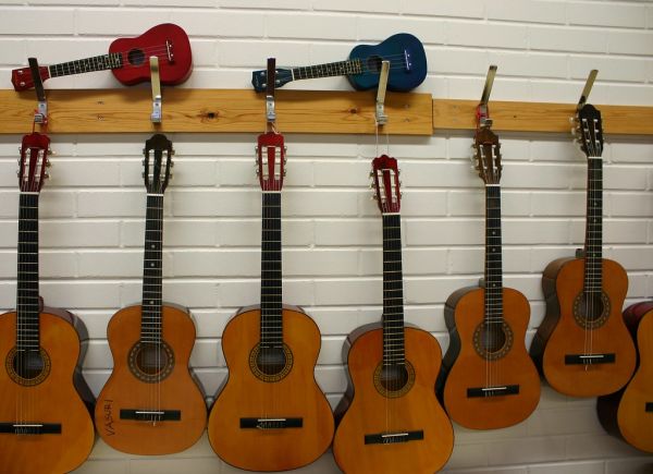 instruments in our music class