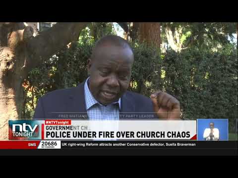Police under fire over Othaya church chaos where Sunday worship service was disrupted by teargas