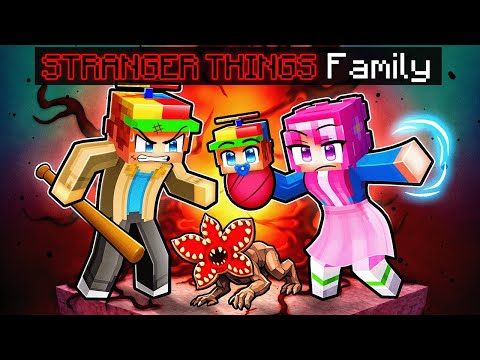 Surviving One STRANGER THINGS CHUNK in Minecraft!