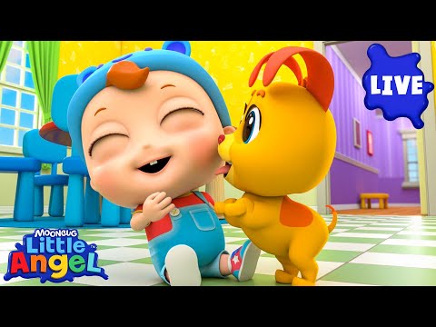 🔴Bingo &amp; Baby John Best Moments 🐶 Animals Songs and Classic Nursery Rhymes for Kids