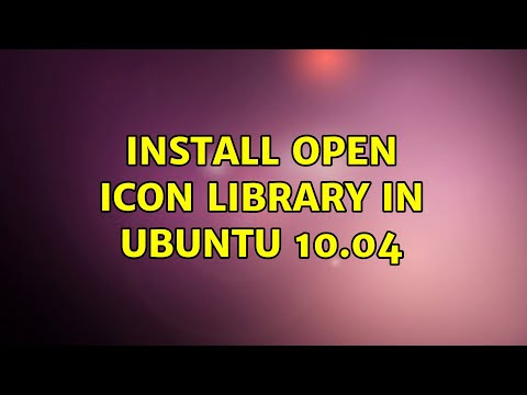 Ubuntu: Install open icon library in ubuntu 10.04