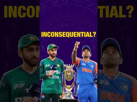 🗣 'India vs Pakistan is an inconsequential game' #Cricbuzz #t20worldcup2026