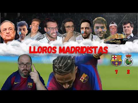 😱🔥 LLOROS MADRIDISTAS: El BARÇA GOLEA 7-2 y los Madridistas NO SABEN QUÉ DECIR 🚨