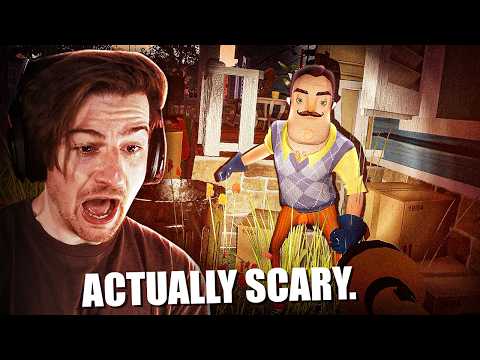 So I played the original Hello Neighbor prototype that was NEVER released..