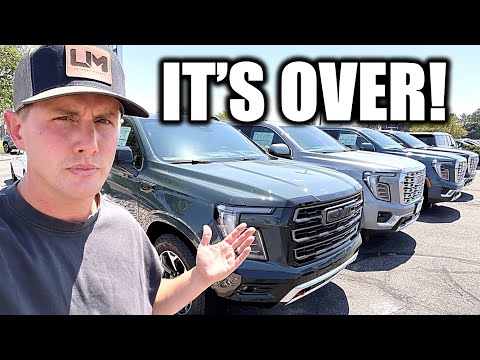 IT'S DONE! Everyone is BROKE and the Car Market is SCREAMING IT!