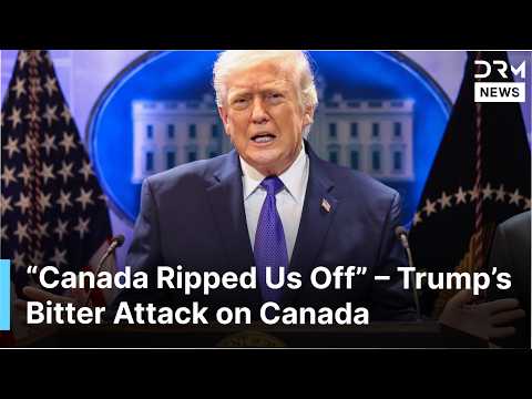 Trump Calls Out Canada, Praises Tariffs For Saving US Jobs | DRM News | AC1F
