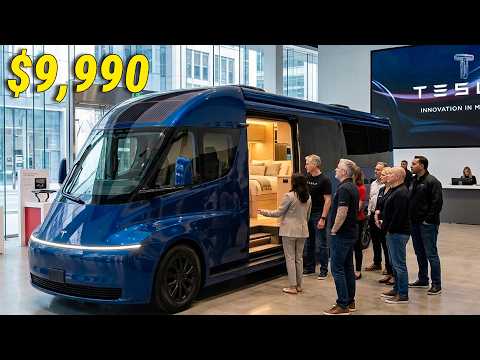 Elon Musk’s $9,990 Tesla Motorhome Could End Rent Bills Forever?