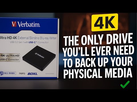 Verbatim External 4K Blu-Ray DVD Writer (Libredrive Compatible) 43888 | Product Review