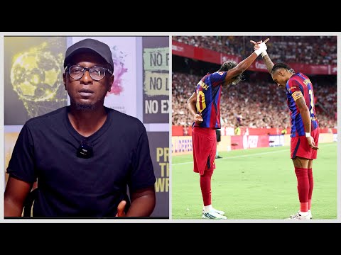 SEVILLA 1-3 BARÇA RAPHINHA TRIPLÉ ENCORE ET ENCORE !