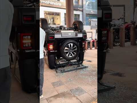 Thar Roxx Accident #viral #shorts #automobile #carlover #minivlog