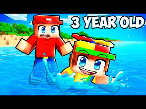 Baby Johnny Swims Alone For the First Time!