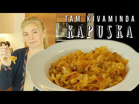 Tam kıvamında Kıymalı Kapuska(Lahana) yemeği/Figen Ararat