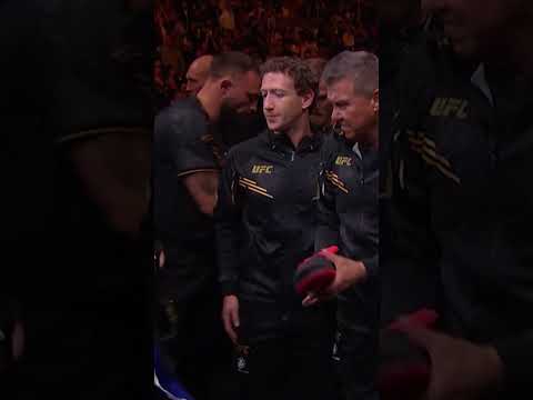 Mark Zuckerberg Is A Vibe Before UFC 298 Main Event 😎