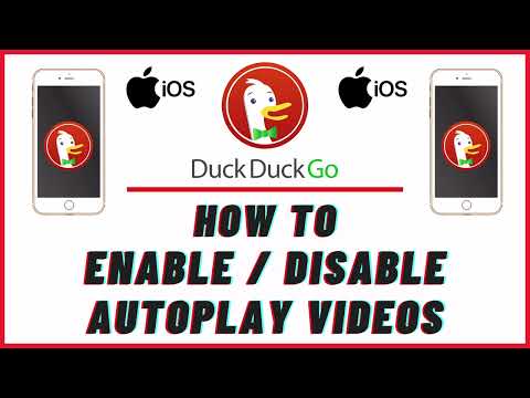 How to Enable or Disable Autoplay on the Duck Player in the DuckDuckGo App using an iPhone