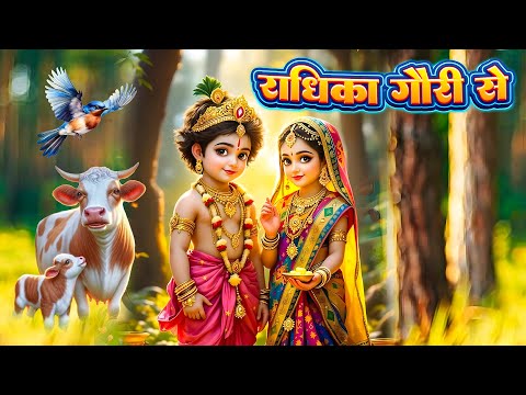 राधिका गौरी से ब्रज की छोरी से | Radhika Gori Se | Maiya Karade Maro Byah | Krishna Leela Song