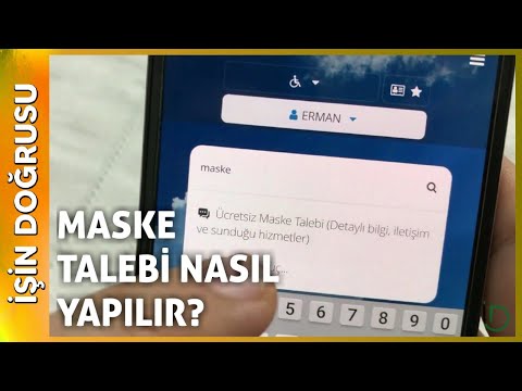 E-Devlet'ten Maske Nasıl Alınır?