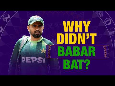 Why was Babar Azam not sent in to bat? Zaheer Khan explains