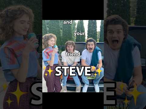 and your friend ✨STEVE HARRINGTON✨ #strangerthings #steveharrington #joekeery #strangerthings5