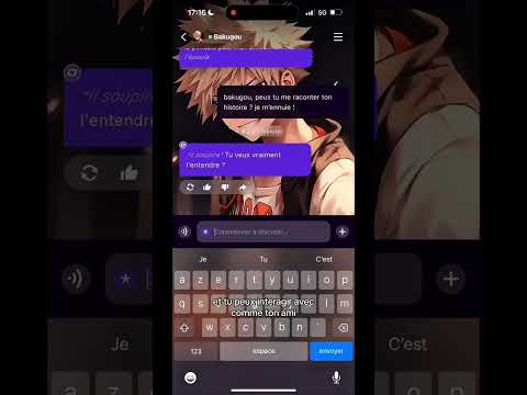 Découvre l'application Linky. #linky #ai #anime #chatbot