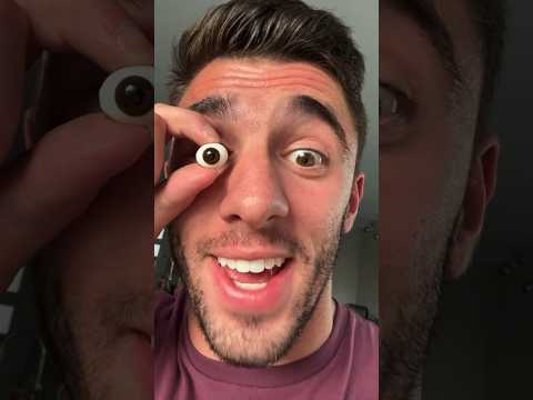WEARING A EYEBALL FROM GOOGLE 😳