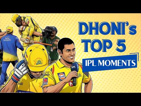 Dhoni’s Top 5 IPL Moments – Jadeja Hug? Helmet Punch? Mohit Sharma picks