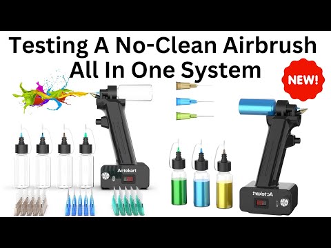 Testing A No Clean Airbrush All In One System - New Design