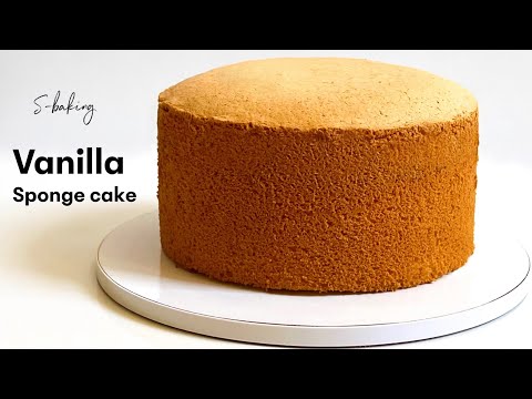 Vanilla Sponge Cake | How to Make Sponge cake | Easy Basic Cake