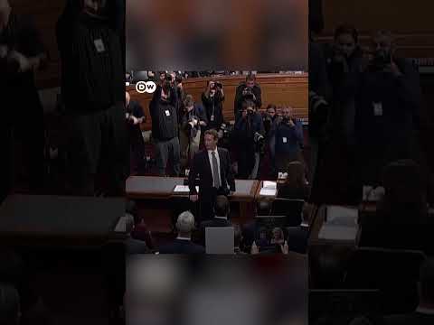 Meta CEO Mark Zuckerberg apologizes to families over social media harms in US senate hearing