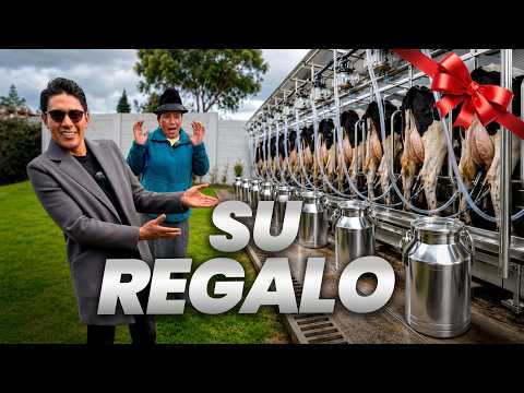 LE REGALÉ UNA ORDEÑADORA MECÁNICA | John Valverde