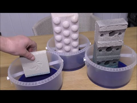 Aquarium Sump Bricks and Plates - Testing Part 1