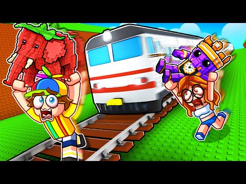 Escape a Train for Brainrots in Roblox...