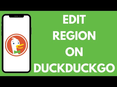 How to Edit Region on Duck Duck Go (EASY!)