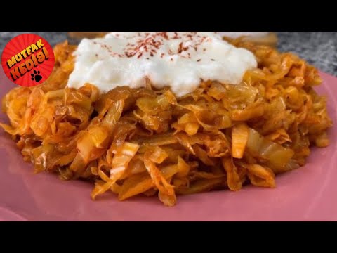 Kapuska yemeği tarifi (etsiz) / Nasıl yapılır ?￼ #keşfet #youtube #mutfakkedisi