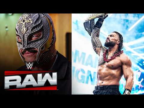 Rey Mysterio announces tournament to determine who challenges Roman Reigns at Raw in Mexico City