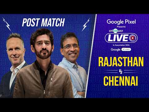 Cricbuzz Live: Sooryavanshi’s fifty powers #RR to a crusing win vs #CSK