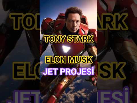 Tony Stark 🤝 Elon Musk Jet Projesi 🦾🚀