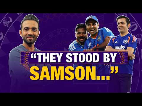 Credit to SKY &amp; Gambhir for not giving up on Samson: Ajinkya Rahane