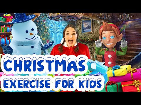Christmas Exercise for Kids | Winter Indoor Workout for Children | No Equipment PE lesson for Kids