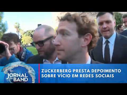 Dono do Facebook é ouvido em tribunal nos Estados Unidos | Jornal da Band