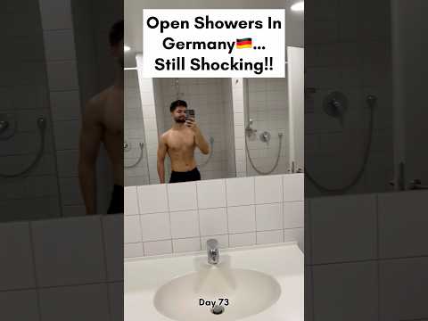 Open Shower System in Germany 🇩🇪