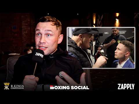 "I MIGHT DO CARL'S CORNER" CARL FRAMPTON HONEST REACTION TO JOHN FURY CHALLENGING CARL FROCH