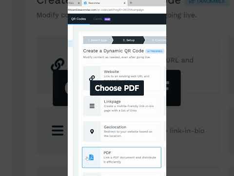 How to Create a QR Code for a PDF 📂