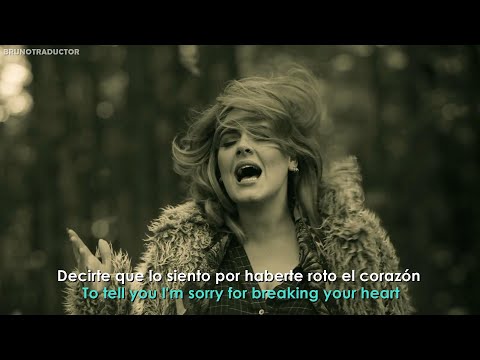 Adele - Hello // Lyrics + Sub Español // Video Oficial
