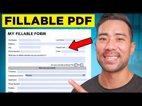 How To Create a Fillable PDF Form For FREE! (No Adobe Required)
