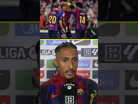 Raphinha explica la mentalidad detrás de este Barça INTRATABLE 🚀