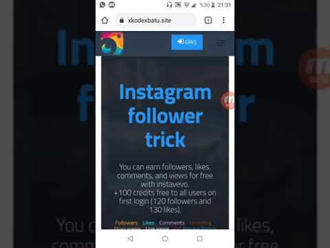 İnstagram Ücretsiz Takipçi Hilesi //23 Mayıs 2021