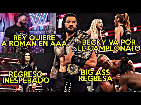 ROMAN REIGNS EN AAA | RAW 3 AGOSTO 2026 RESUMEN (ANALISIS)