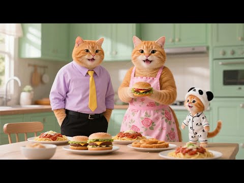 Ginger Moves to a New Home with Papa Cat and Mama Cat 🧳🐾🏠 | Funny Cat Videos